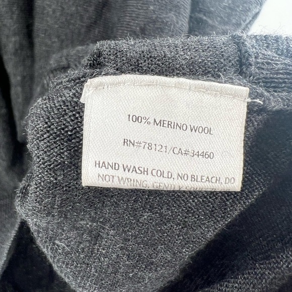 Eileen Fisher dark gray pullover sweater top size XS - Picture 6 of 9